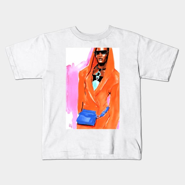 The eighties Kids T-Shirt by LauraGomez